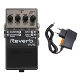 Pedal Efeito Boss Rv-6 Reverb C/ Shimmer Rv6 Guitarra +fonte