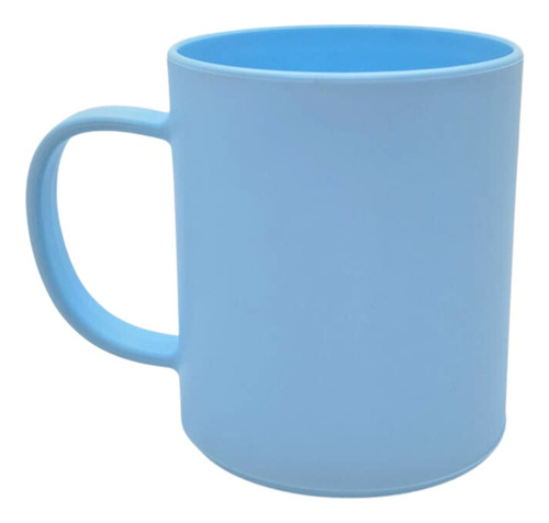  Taza 300cc Plastica Clásica Pastel - Set X5 Unidades - Bz-