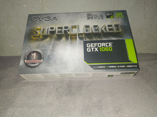 Placa De Video Nvidia Gtx 1060 6gb Usada