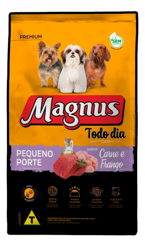Ração Magnus Todo Dia Raças Pequenas Cães Adultos 10kg