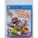 Little Big Planet 3 Ps4 Mídia Física Seminovo + Nf Play 4