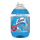 Lysol Desinfectante 5 Litros Elimina 99.9%virus Azul