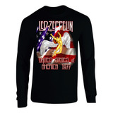 Camiseta Led Zeppelin Manga Larga Camibuso Sueter