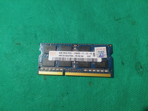 Memória Ddr3 4g Do Notebook Sony Vaio  Svf142c29l