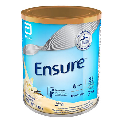 Suplemento En Polvo Ensure Sabor Vainilla En Lata De 400g | MercadoLibre