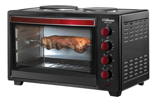 Horno Eléctrico Liliana Megacook Ao960 60l 240v 2 Anafes