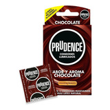 Caja De Condones Prudence Sabor Y Aroma A Chocolate Con 3