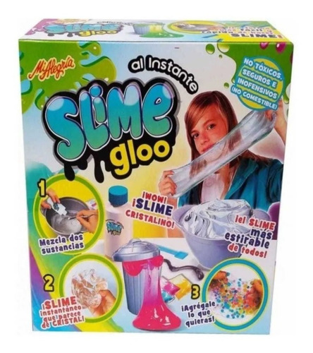 Slime Gloo Juguete Mi Alegría Juegos De Mesa Fabrica Slime