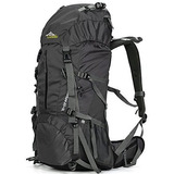 Loowoko Hiking Mochila 50l Mochila De Camping Con Cubierta P