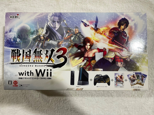 Nintendo Wii Black Sengoku Musou 3 Special Edition Sa