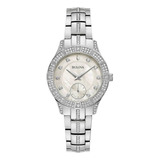 Reloj Bulova Phantom Original Con Cristales Para Mujer