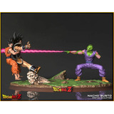 Action Figure Stl Diorama Goku Raditz E Picolo