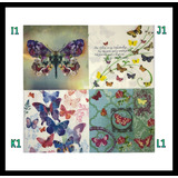 Servilletas Decoupage Set X 8 Importadas Mariposas