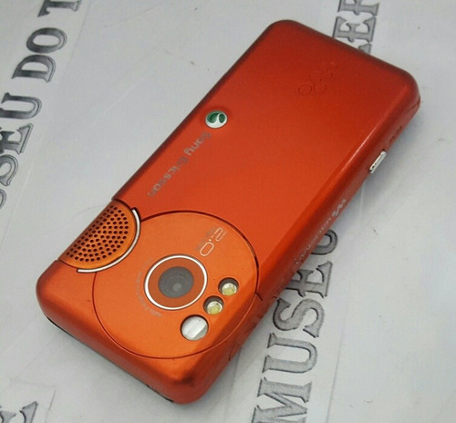 Celular Sony Ericsson W610i Orange Walkman Antigo De Chip 