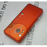 Celular Sony Ericsson W610i Orange Walkman Antigo De Chip 