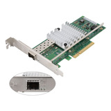 Tarjeta De Red Ethernet Para X520da1 82599en Pcie 10g Sfp Fi