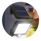 Reflector Led Solar Panel Con Sensor De Movimiento Sl-f100