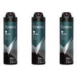 Desodorante Aero Rexona 150ml Masc Invisible-kit C/3un