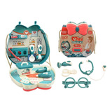 Kit Médico Infantil 15 Piezas - Juguete Educativo Con Bolso