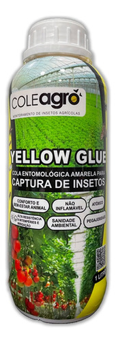 Cola Amarela Entomológica Captura Insetos Praga Yellow 1 L