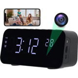 Camara Espia Reloj Despertador Wifi Vision Nocturna Sensor