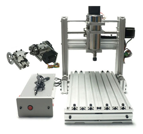 Router Fresador 3d Cnc 4 Ejes Bolillas Recirc 400w Er11