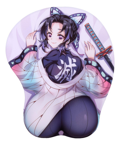 Demon Slayer-kochou Shinobu Girl 3d Anime Mouse Pads Re...