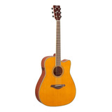 Guitarra Folk Con Cutaway Yamaha Transacoustic Fgc-tavt