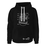 Hoodie Buzo Buso Saco Aesthetic Silueta Ramen