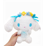 Peluche Sanrio Cinnamoroll Kuromi Vincha Flores Kawaii