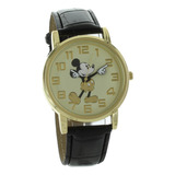 Reloj Disney Unisex Mk1458 Mickey Mouse  Vintage Correa