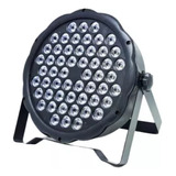    Kit 2 Refletor Led Par 64 Rgbw 54 Leds De 3w Dmx Strobo