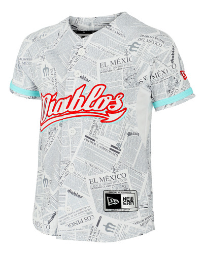 Jersey New Era Diablos Histórico Niño 14212151 Multicolor