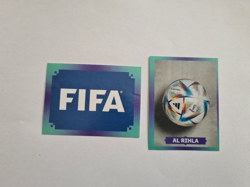 Kit 2 Figurinhas Fifa E Bola Album Copa Do Mundo 2022 Qatar