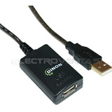 Cable Extension Usb Activo 5 Metros Blindado Sin Perdida