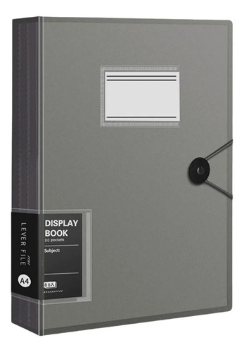 Carpeta A4 Para Documentos A4 Expandibles De 80 Lados Con Ci
