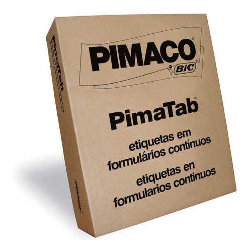 Etiqueta Matricial 8136-4 Pimatab 81 X 36 Mm Cx.c/16000 