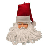 Cabeza De Papa Noel 17 Cm Decoración Arbol - Sheshu Navidad