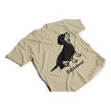 Camiseta Algodón Para Adulto De Perro Salchicha Dachshund