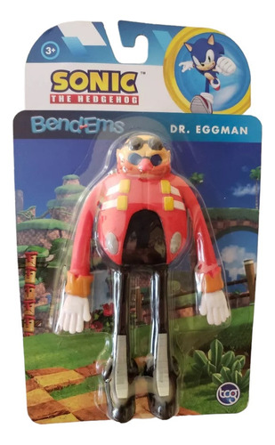 Figura Dr. Eggman Bend Ems Slim 13cm. From Sonic