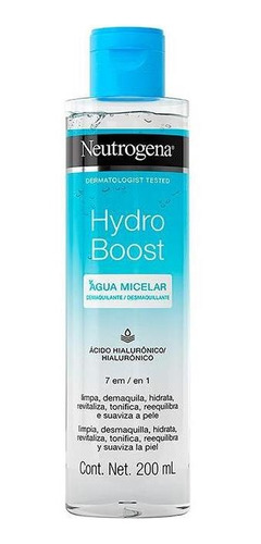 Água Micelar Demaquilante Neutrogena Hydro Boost 200ml
