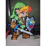 Link The Legend Of Zelda Hama Beads Hecho A Mano 25cm