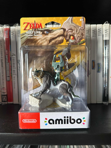 Amiibo Wolf Link The Legend Of Zelda Nintendo Americano Raro