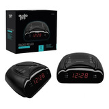 Radio Reloj Despertador Led Doble Alarma Radio O Timbre 220v