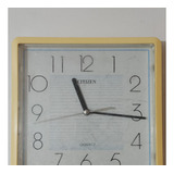 Reloj Pared, Citizen, 20cm X 20cm (vintage), Reparar/piezas.