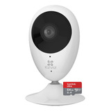 Camara Seguridad Wifi Mini Interior Ezviz + Memoria 64gb