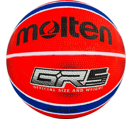 Balón De Baloncesto Molten Bgrx5 12 Paneles, Caucho #5