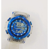 Reloj Deportivo Resistente Al Agua Azul