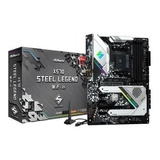 Placa Mãe Asrock X570 Steel Legend Ax Wifi Ddr4 Am4