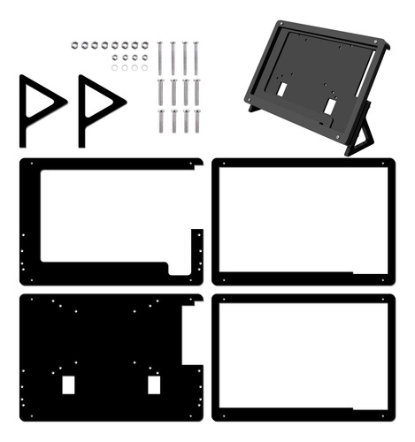  Longruner 7 Polegadas Raspberry Pi Touch Screen Case Holder